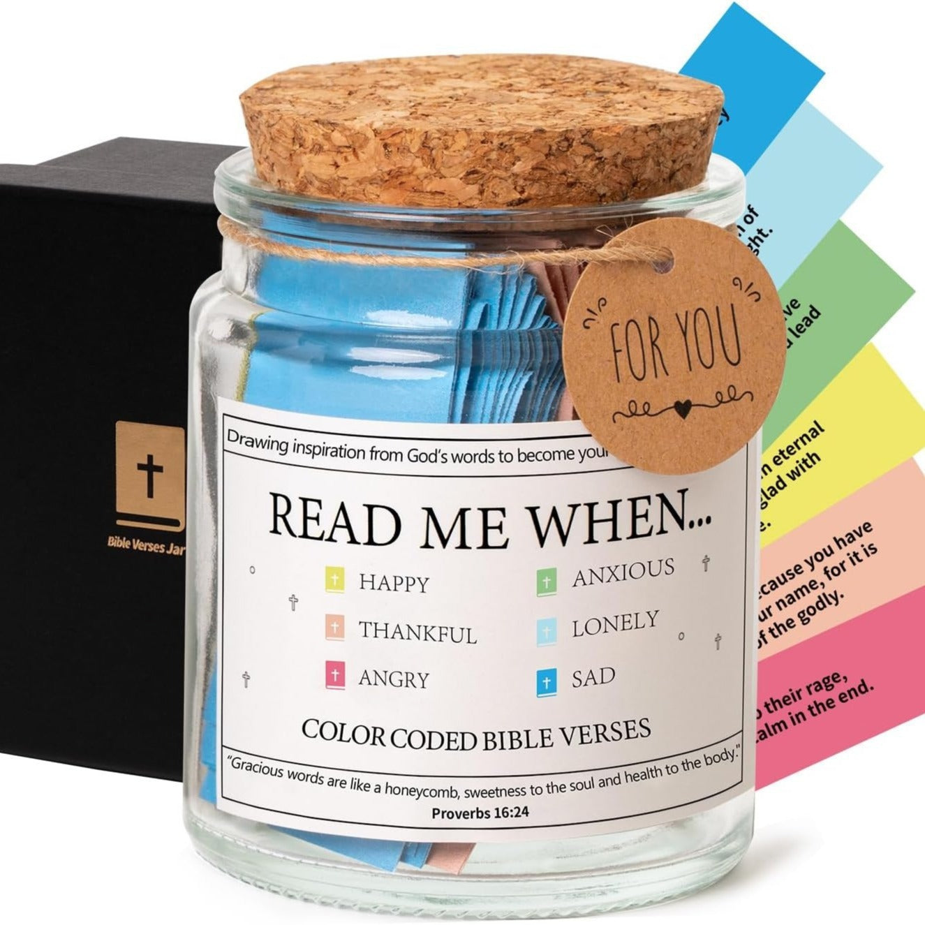 Handmade Bible Verses Jar